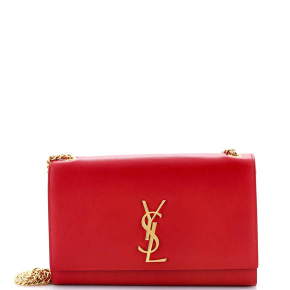 Saint Laurent Medium Classic Monogram Crossbody Bag Grainy Leather - Picture 1 of 7